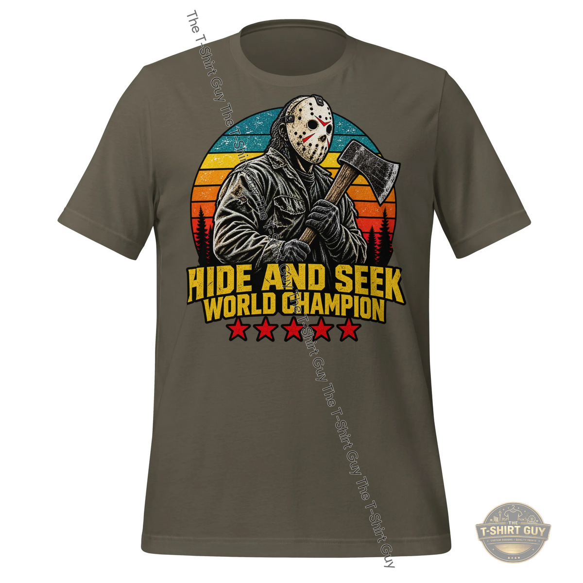 Watermarked - Hide and Seek World Champion Unisex t-shirt