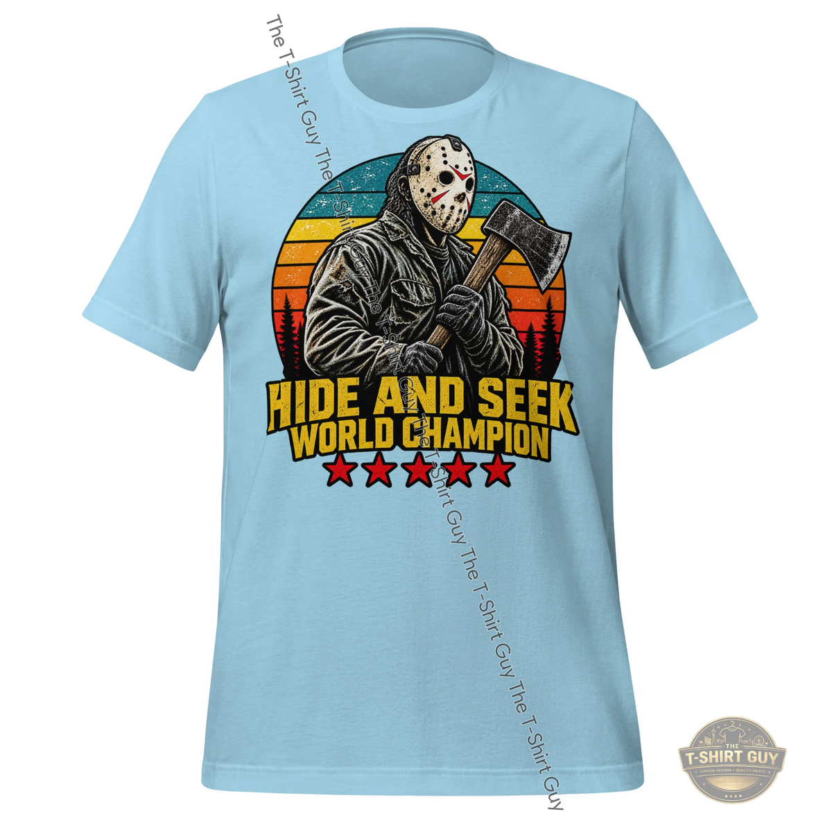 Watermarked - Hide and Seek World Champion Unisex t-shirt