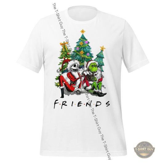 Watermarked - Christmas Friends Unisex t-shirt