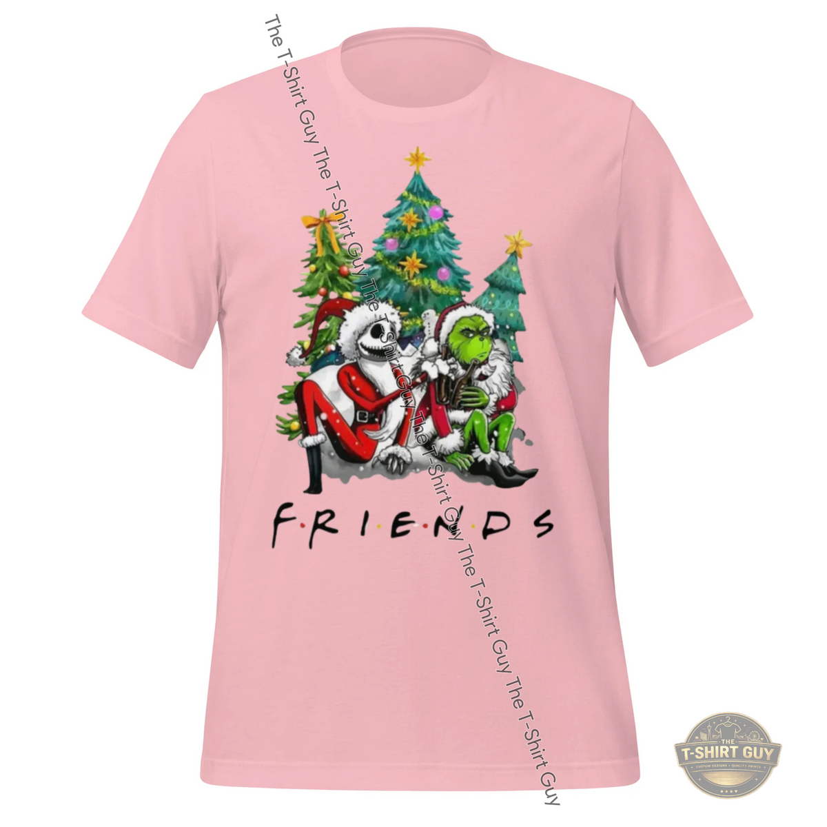 Watermarked - Christmas Friends Unisex t-shirt