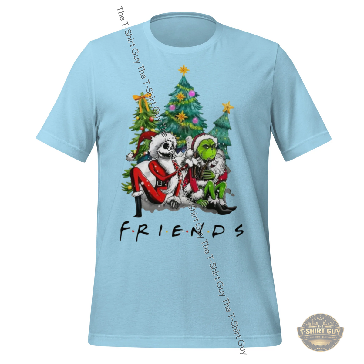 Watermarked - Christmas Friends Unisex t-shirt