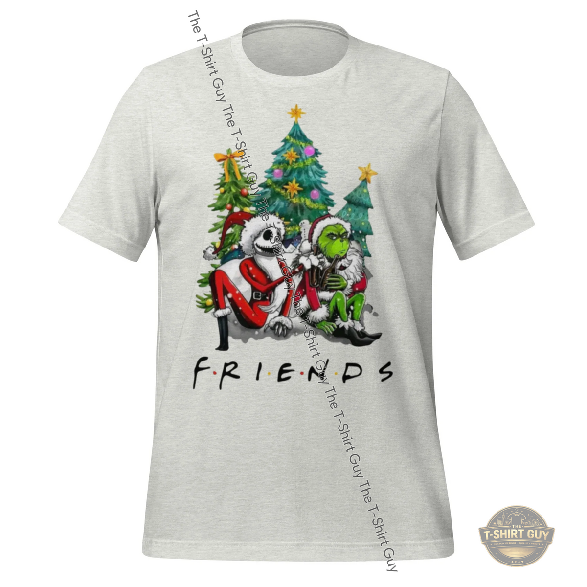 Watermarked - Christmas Friends Unisex t-shirt