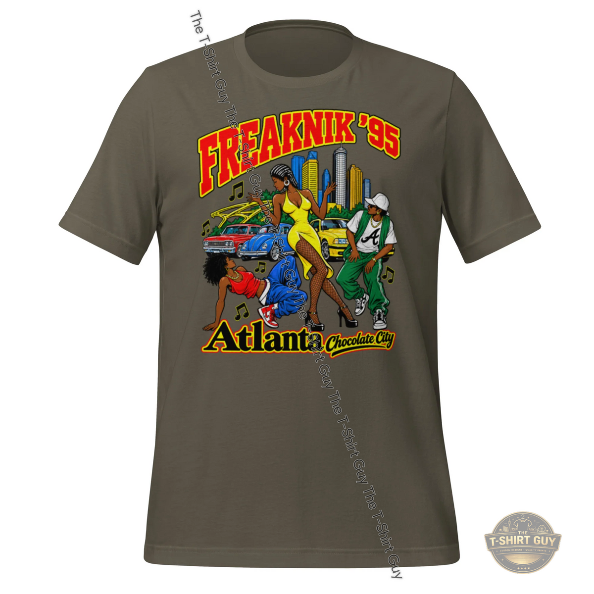 Watermarked - Freaknik 95 Unisex t-shirt