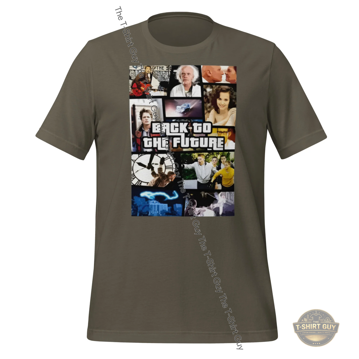 Watermarked - Back to the Future Unisex t-shirt