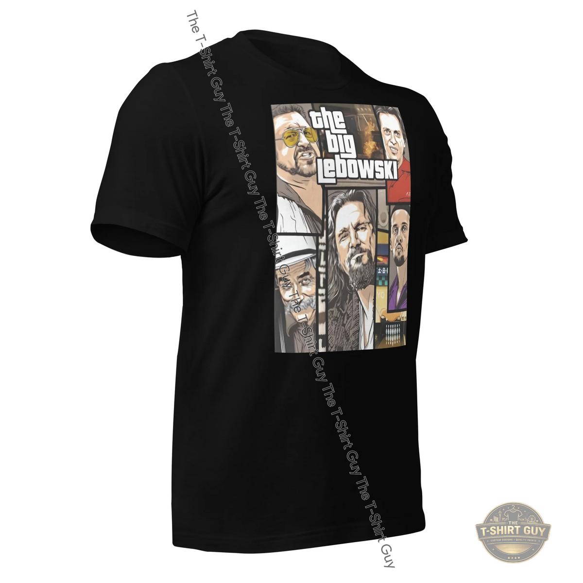 Watermarked - The Big Lebowski Unisex t-shirt