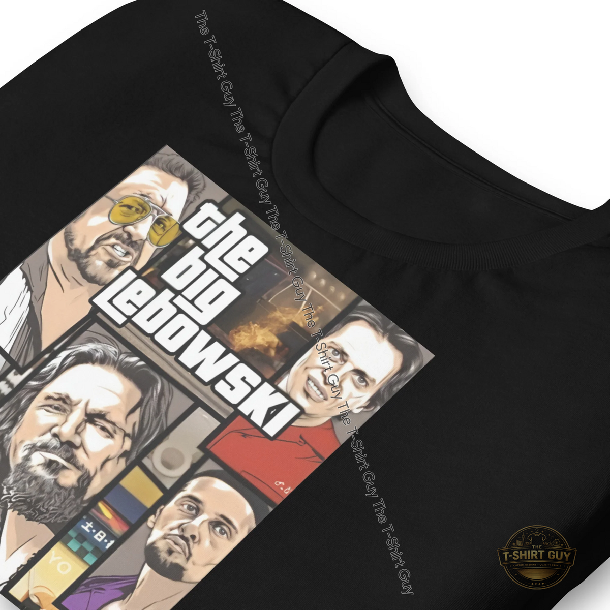 Watermarked - The Big Lebowski Unisex t-shirt