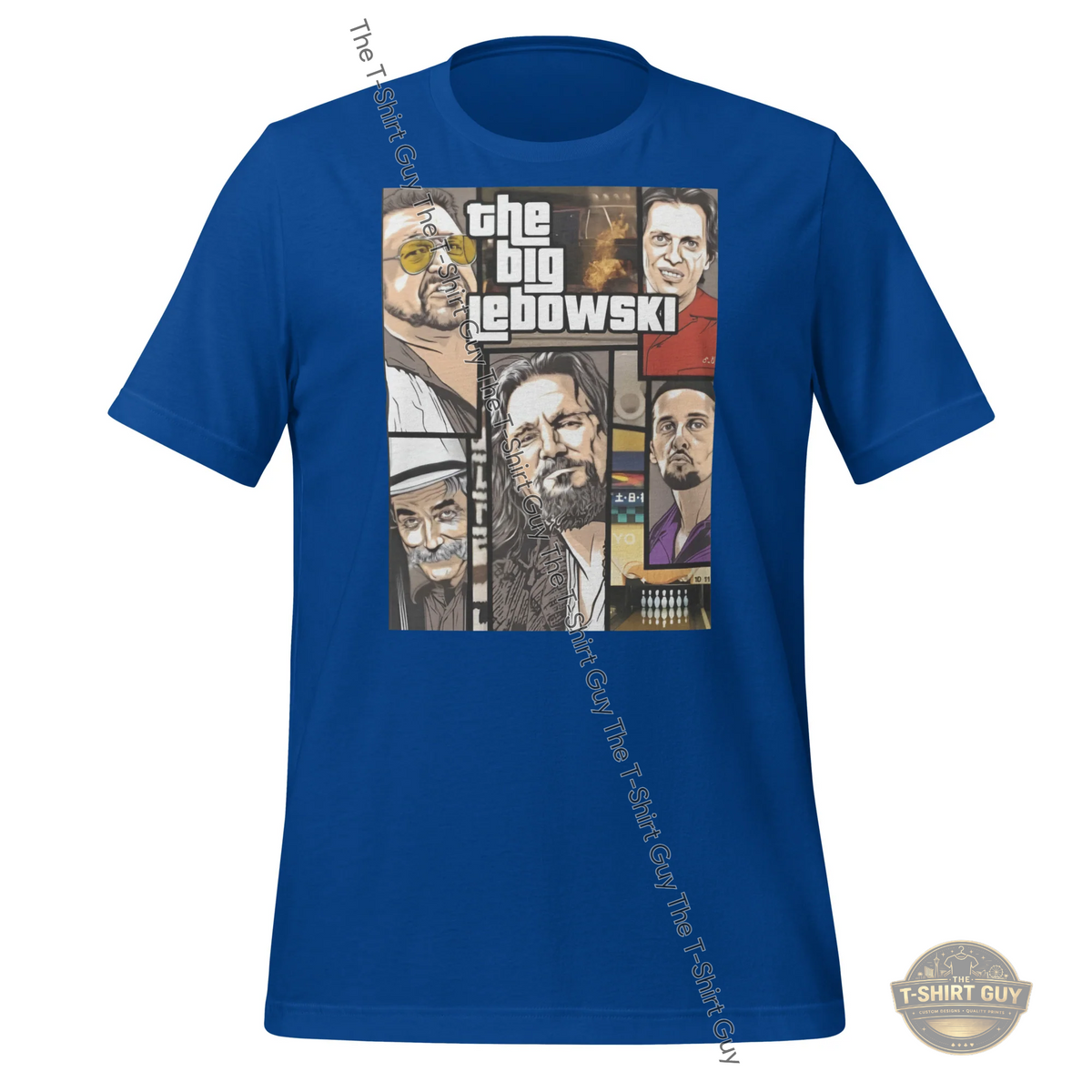 Watermarked - The Big Lebowski Unisex t-shirt