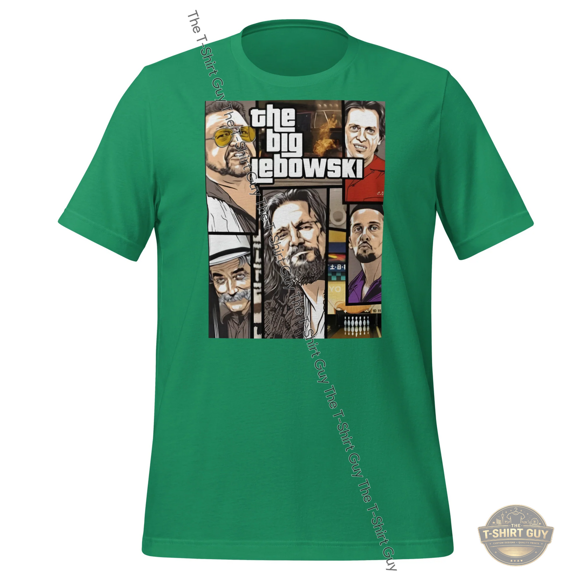 Watermarked - The Big Lebowski Unisex t-shirt