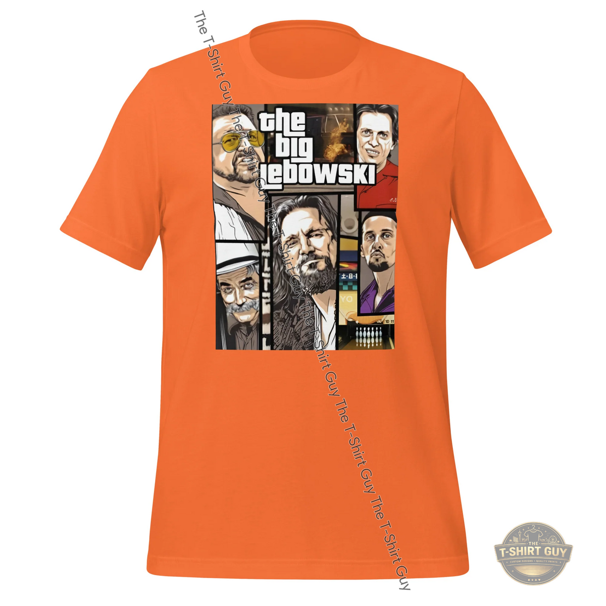 Watermarked - The Big Lebowski Unisex t-shirt