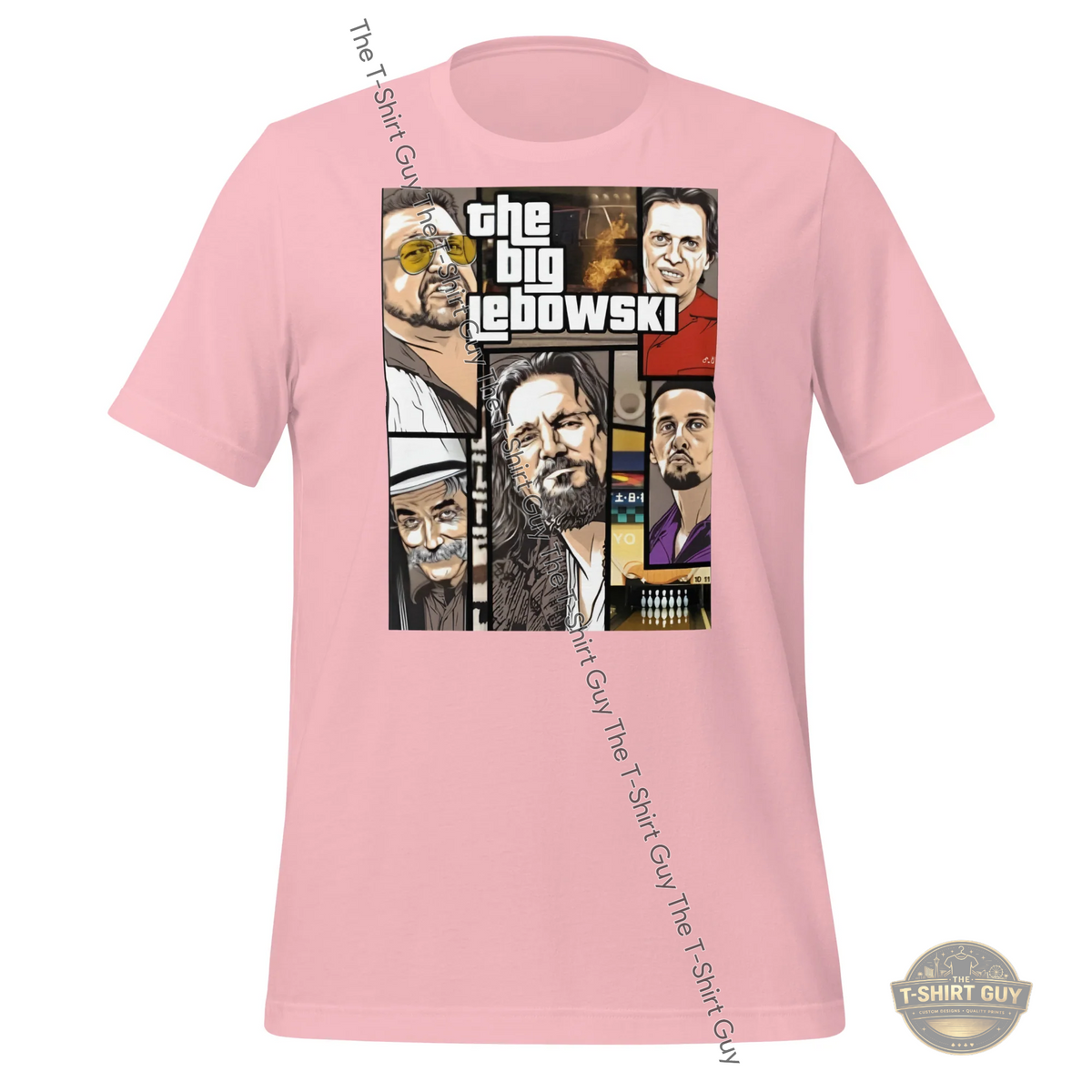 Watermarked - The Big Lebowski Unisex t-shirt