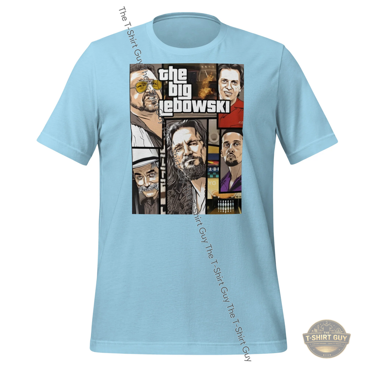 Watermarked - The Big Lebowski Unisex t-shirt