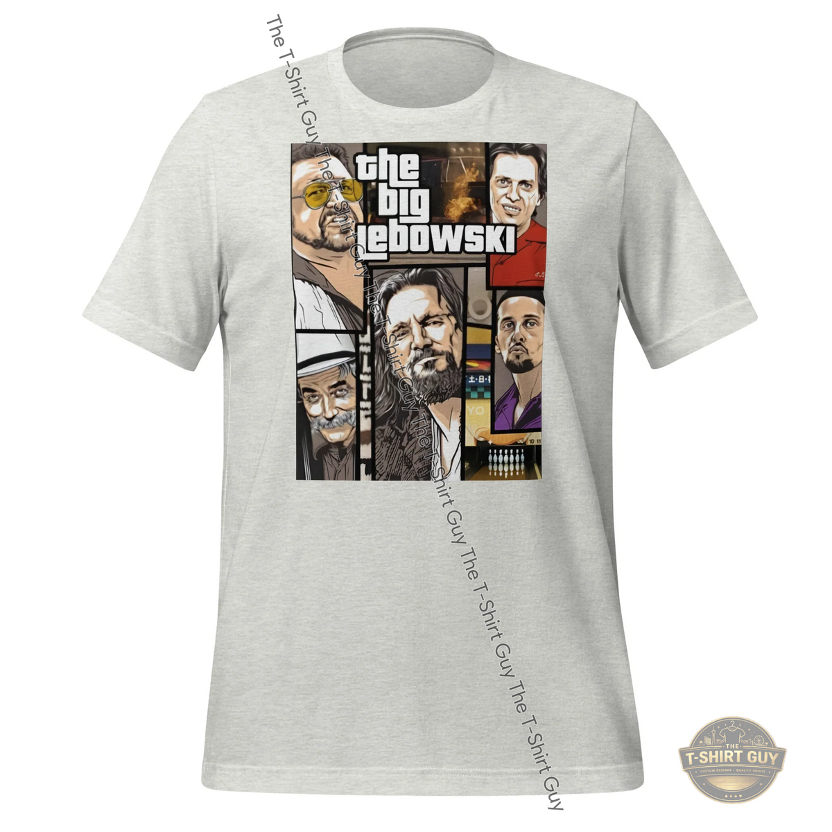 Watermarked - The Big Lebowski Unisex t-shirt