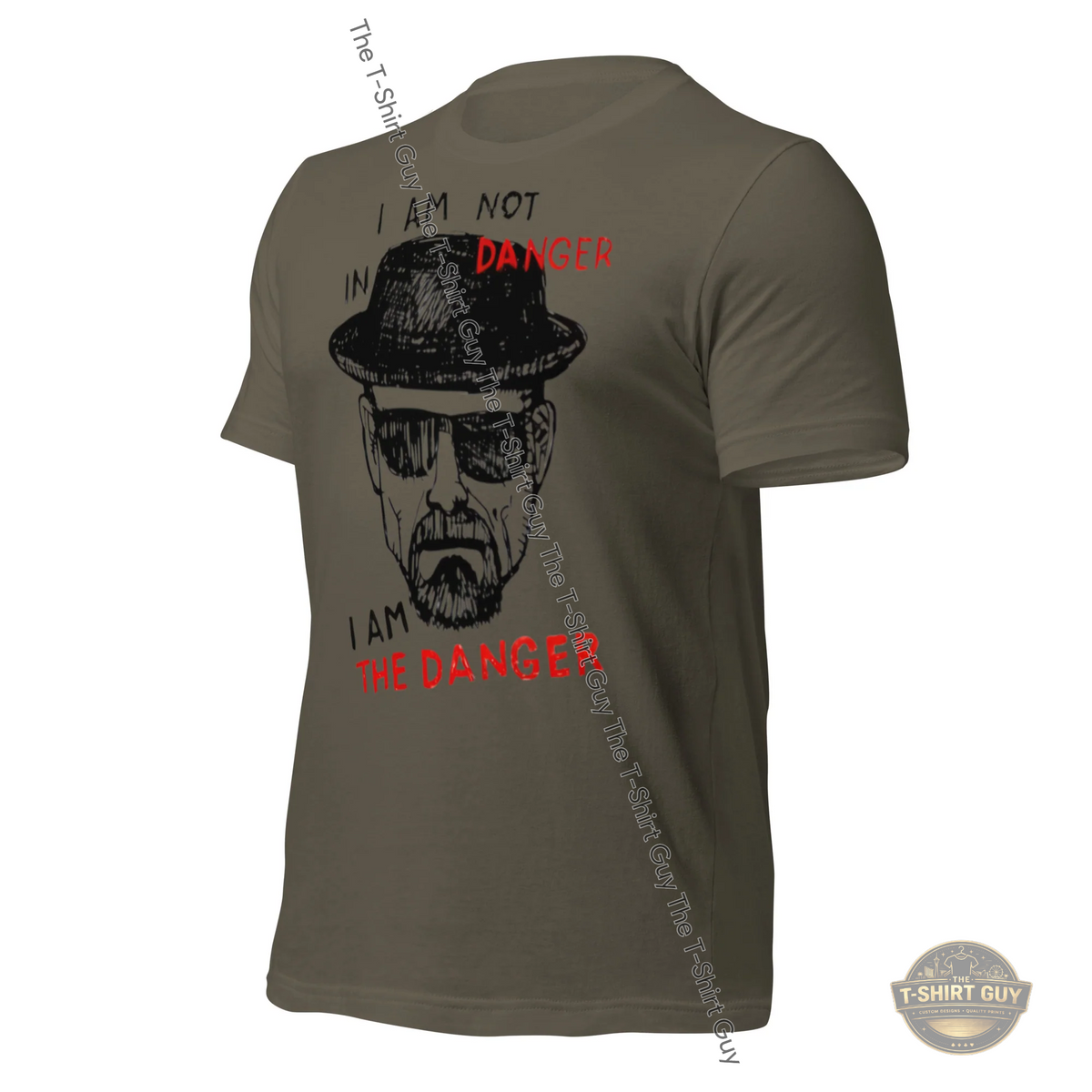 Watermarked - I Am Not In Danger Unisex t-shirt