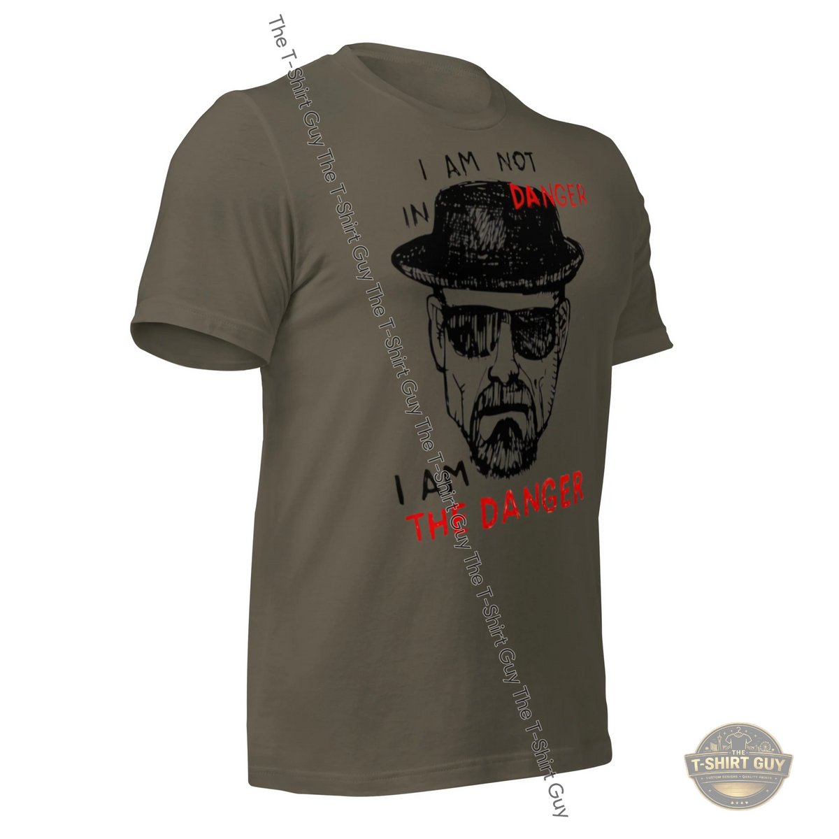 Watermarked - I Am Not In Danger Unisex t-shirt