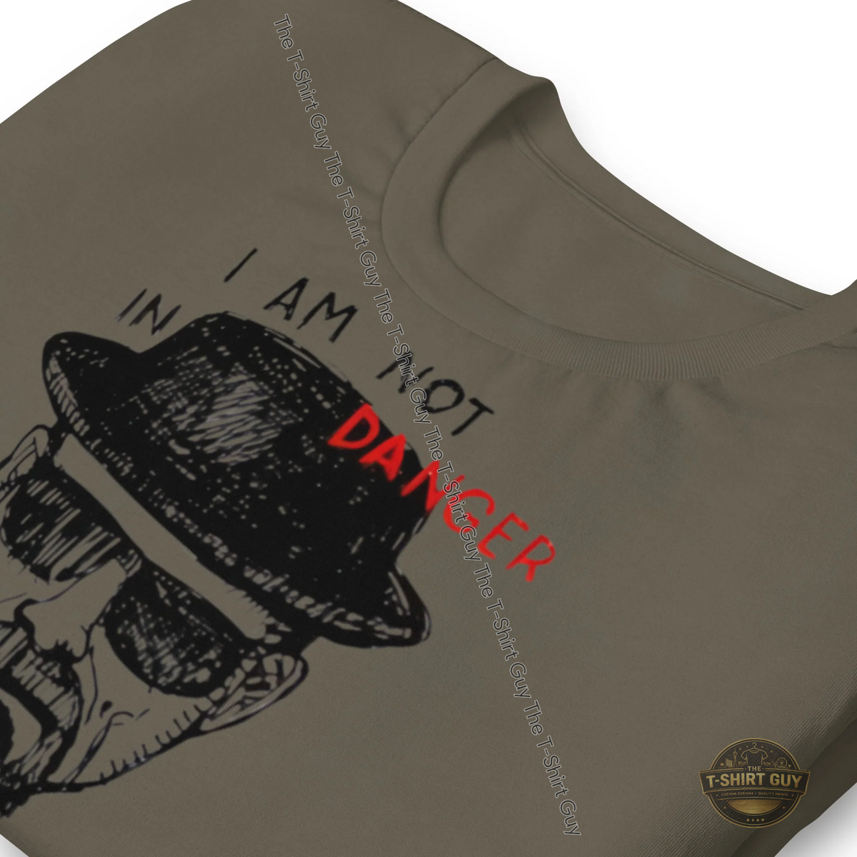 Watermarked - I Am Not In Danger Unisex t-shirt