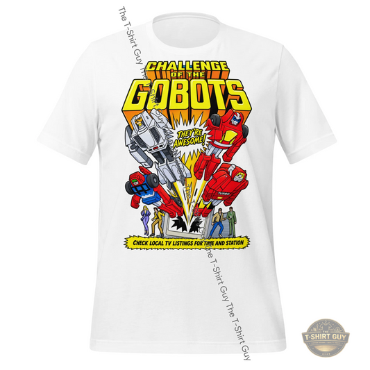 Watermarked - Retro Gobots Challenge Unisex t-shirt
