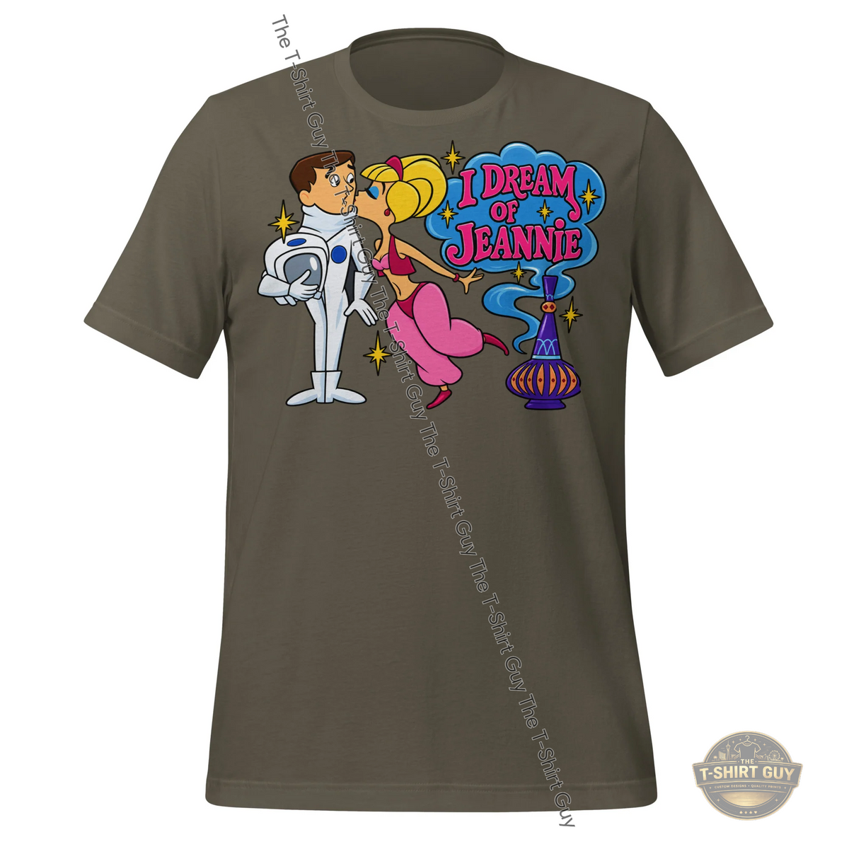 Watermarked - I Dream of Jeannie Unisex t-shirt