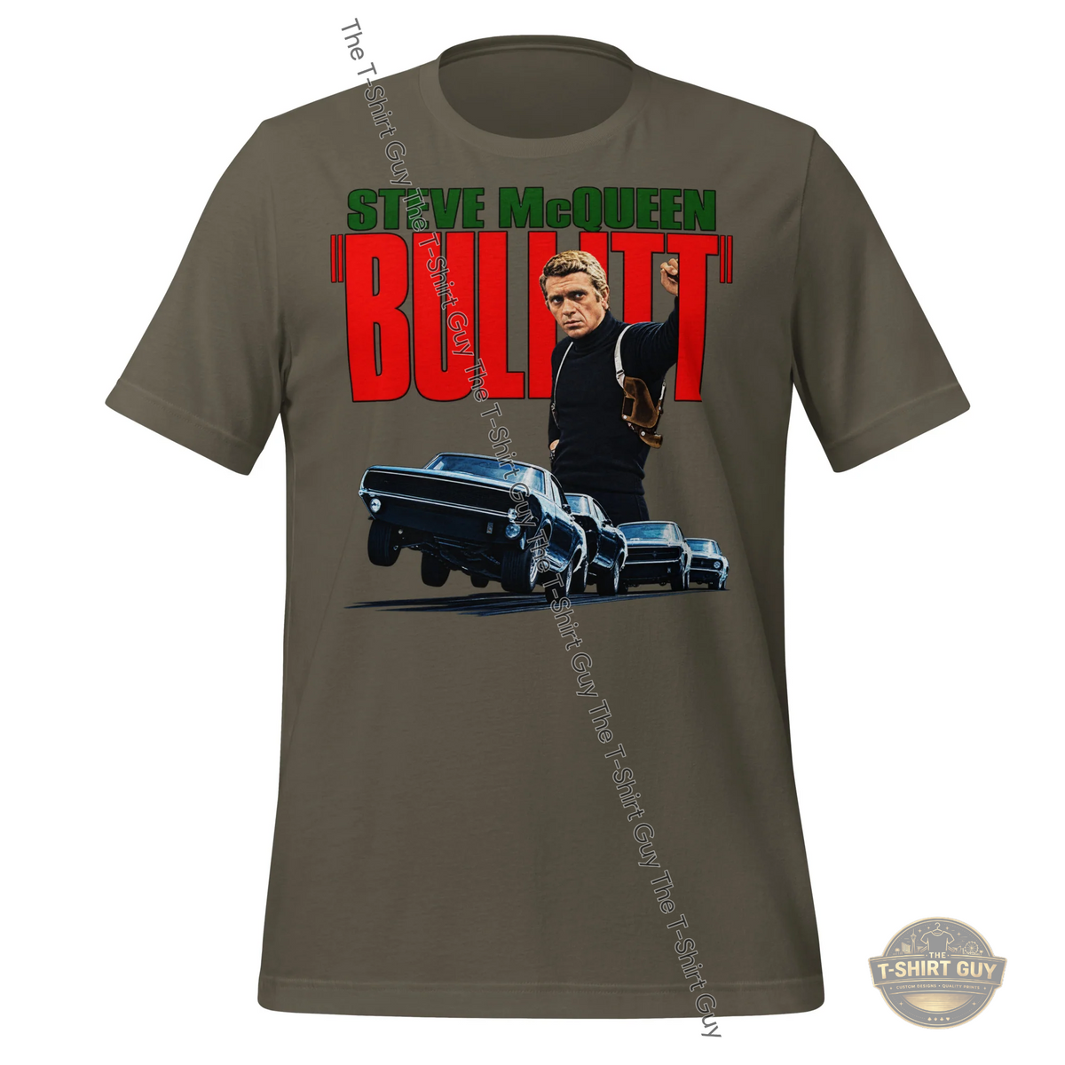 Watermarked - Steve McQueen Unisex t-shirt