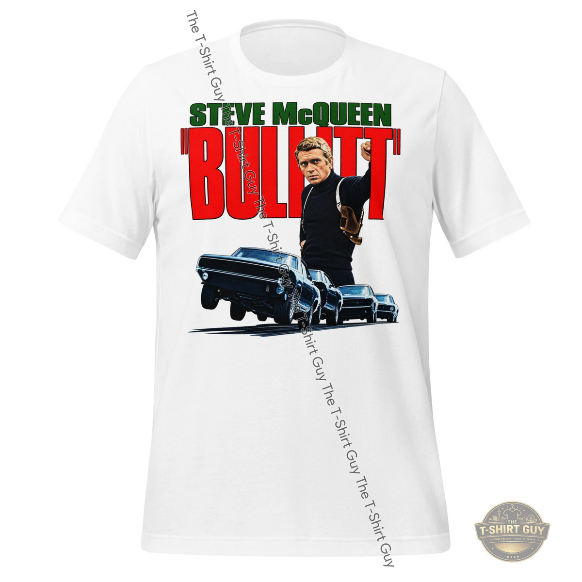 Watermarked - Steve McQueen Unisex t-shirt
