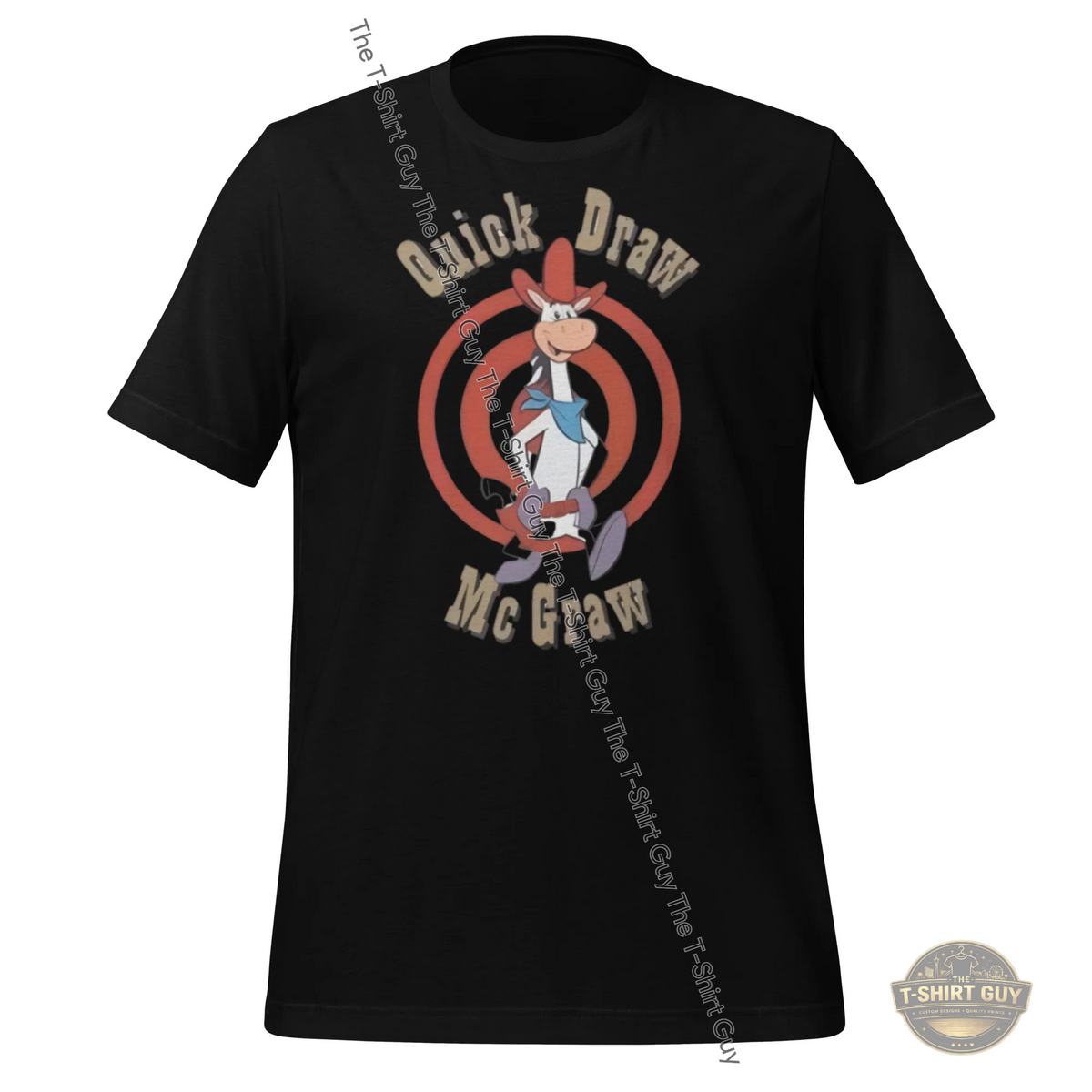 Watermarked - Quick Draw McGraw Unisex t-shirt