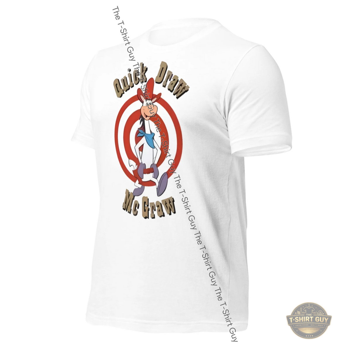 Watermarked - Quick Draw McGraw Unisex t-shirt