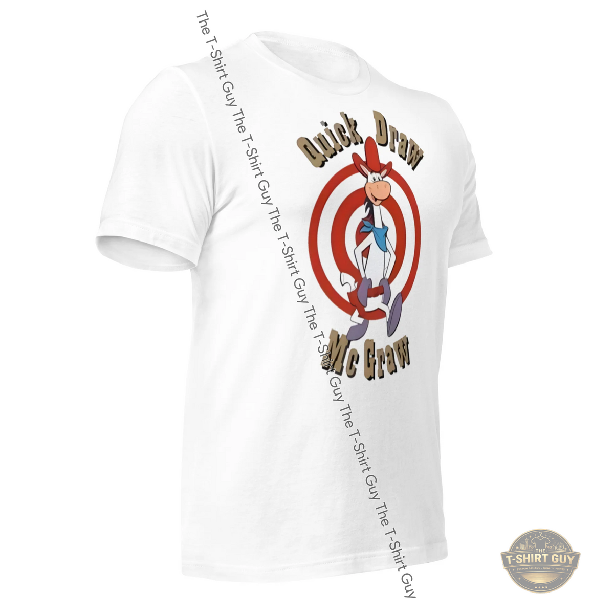 Watermarked - Quick Draw McGraw Unisex t-shirt