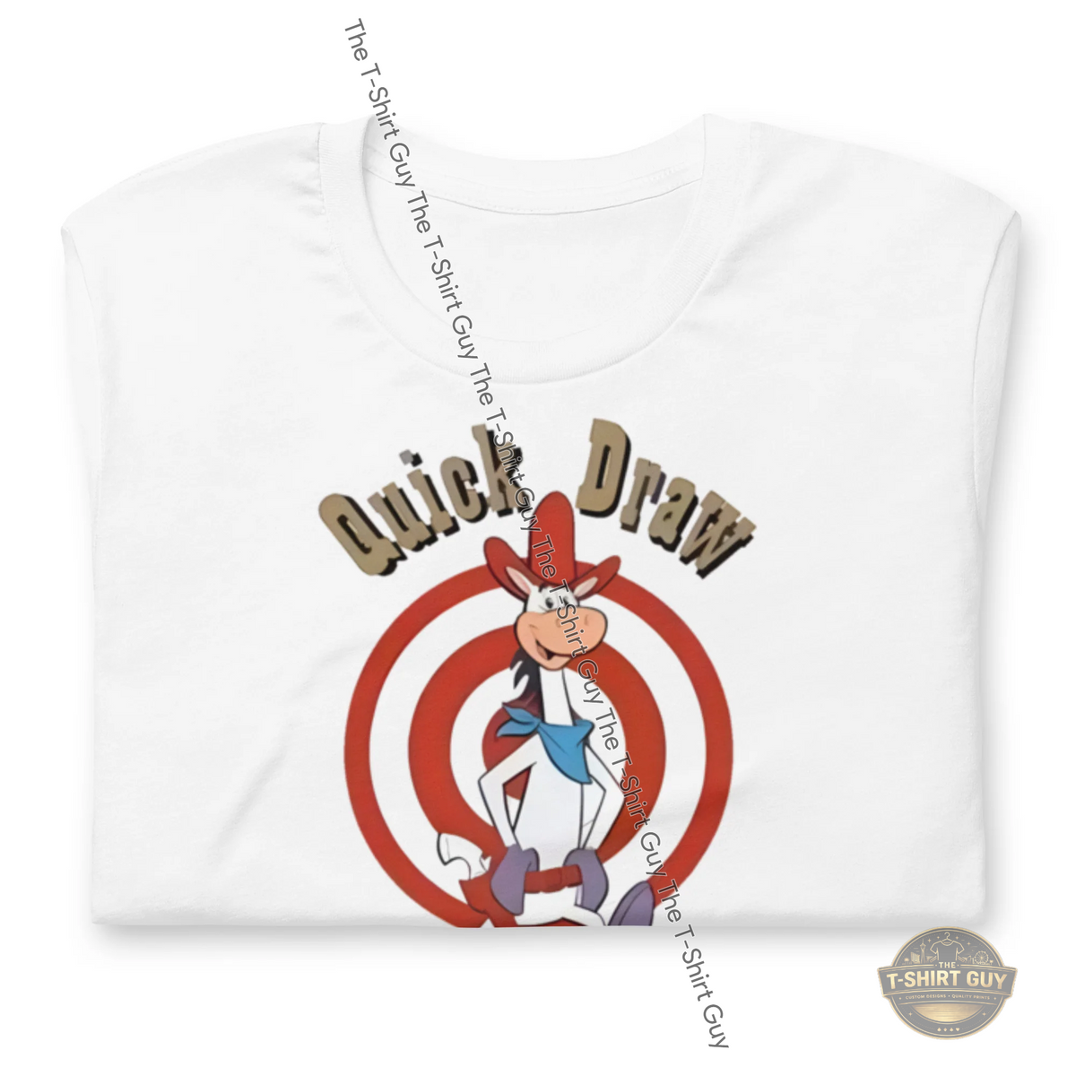 Watermarked - Quick Draw McGraw Unisex t-shirt