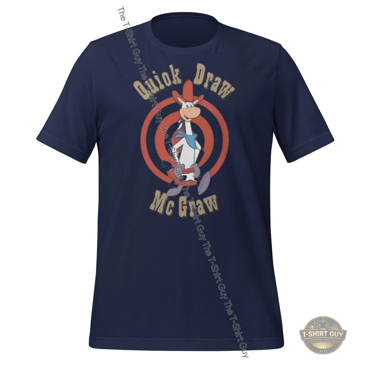 Watermarked - Quick Draw McGraw Unisex t-shirt