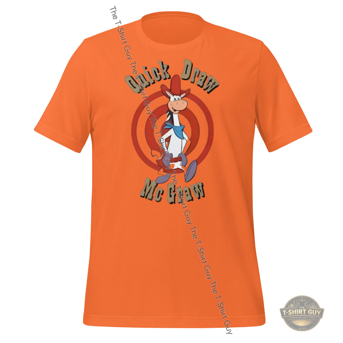 Watermarked - Quick Draw McGraw Unisex t-shirt