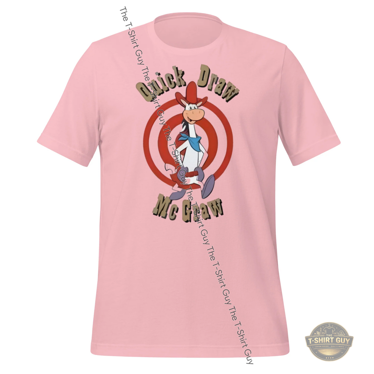 Watermarked - Quick Draw McGraw Unisex t-shirt