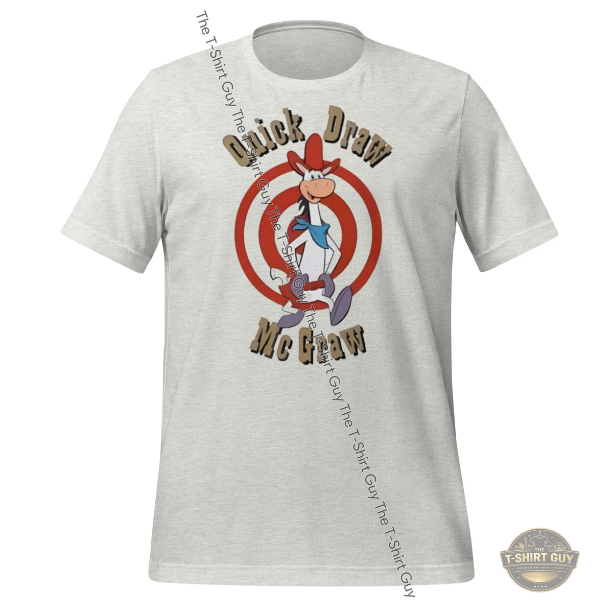 Watermarked - Quick Draw McGraw Unisex t-shirt