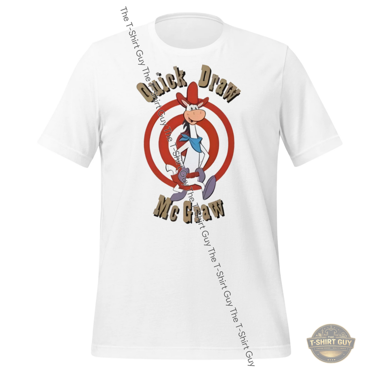 Watermarked - Quick Draw McGraw Unisex t-shirt