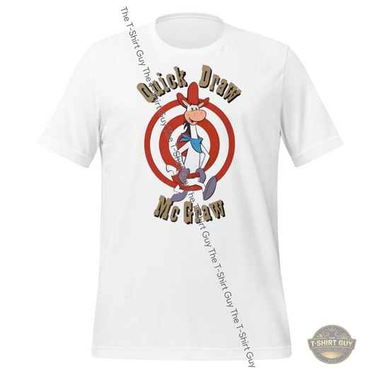 Watermarked - Quick Draw McGraw Unisex t-shirt