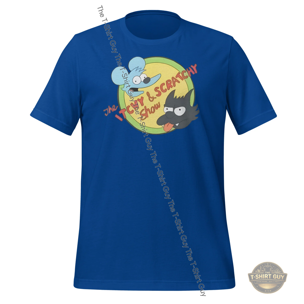 Watermarked - Itchy and Scratchy Unisex t-shirt