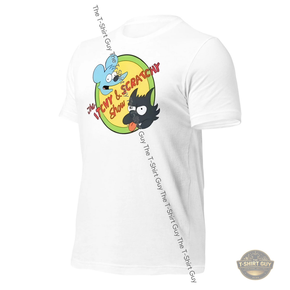 Watermarked - Itchy and Scratchy Unisex t-shirt