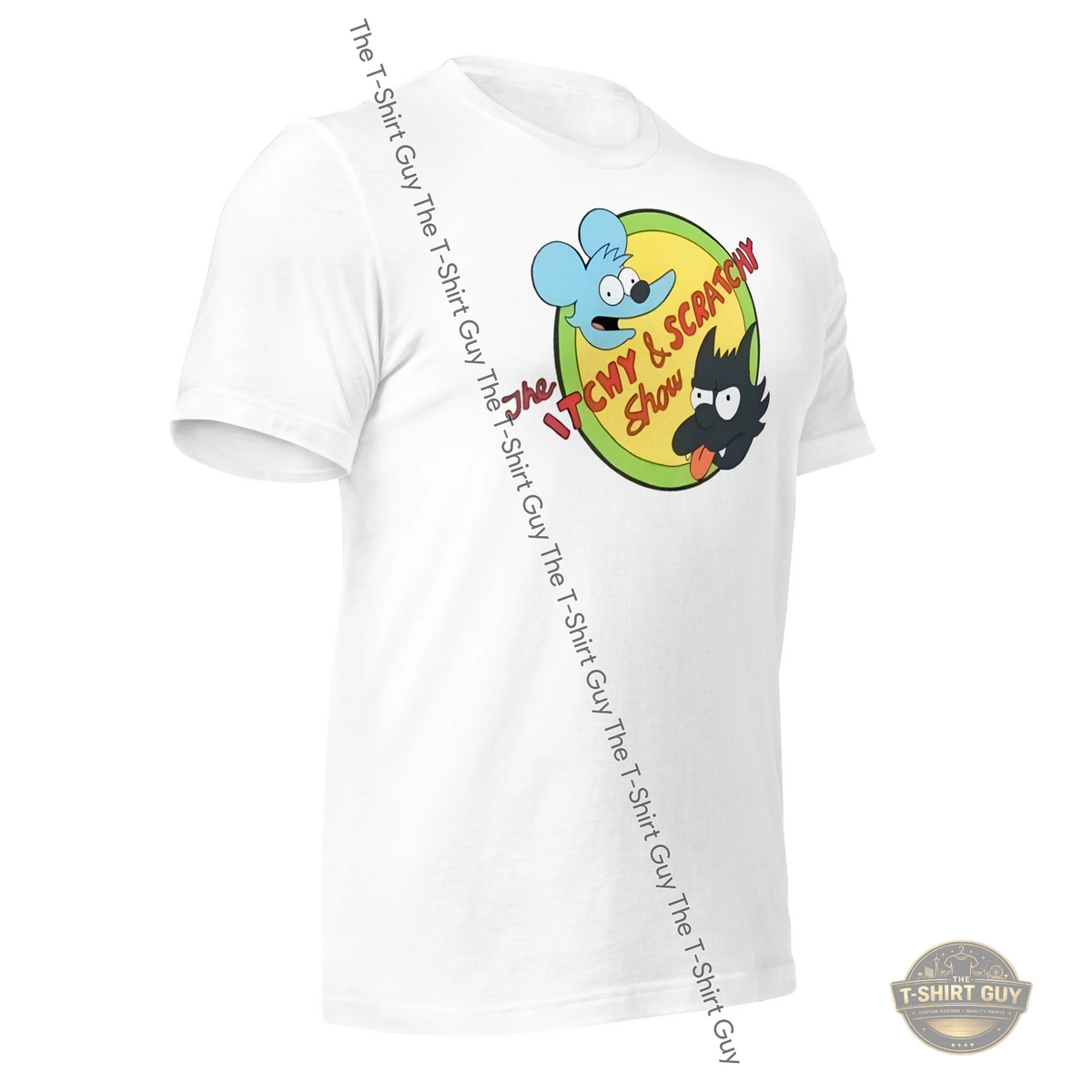 Watermarked - Itchy and Scratchy Unisex t-shirt