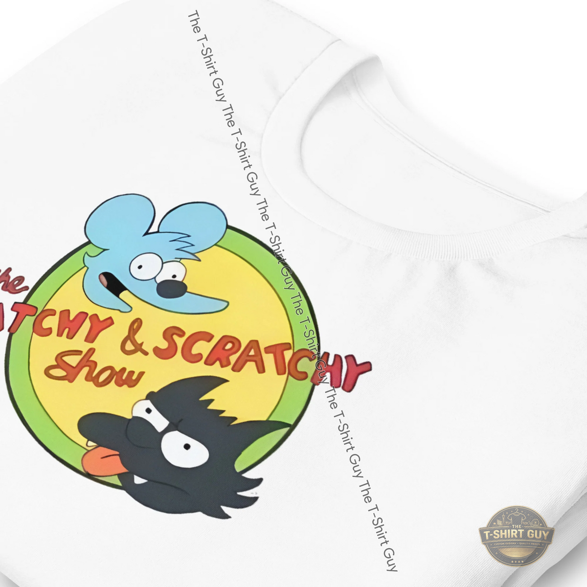 Watermarked - Itchy and Scratchy Unisex t-shirt