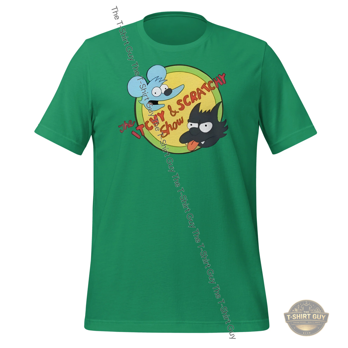 Watermarked - Itchy and Scratchy Unisex t-shirt
