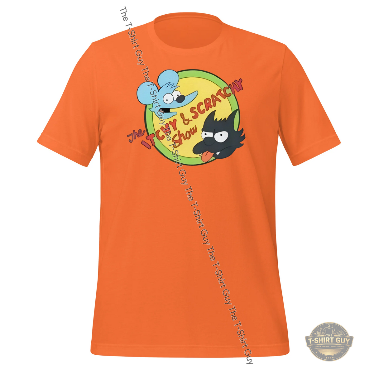 Watermarked - Itchy and Scratchy Unisex t-shirt