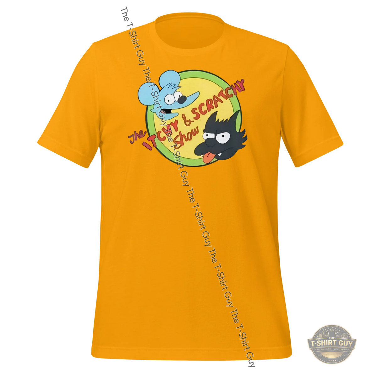 Watermarked - Itchy and Scratchy Unisex t-shirt