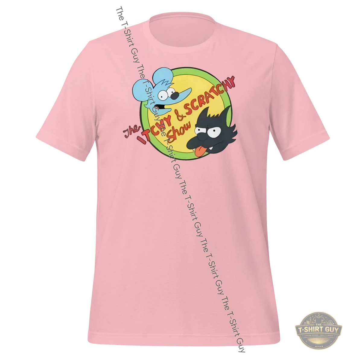 Watermarked - Itchy and Scratchy Unisex t-shirt