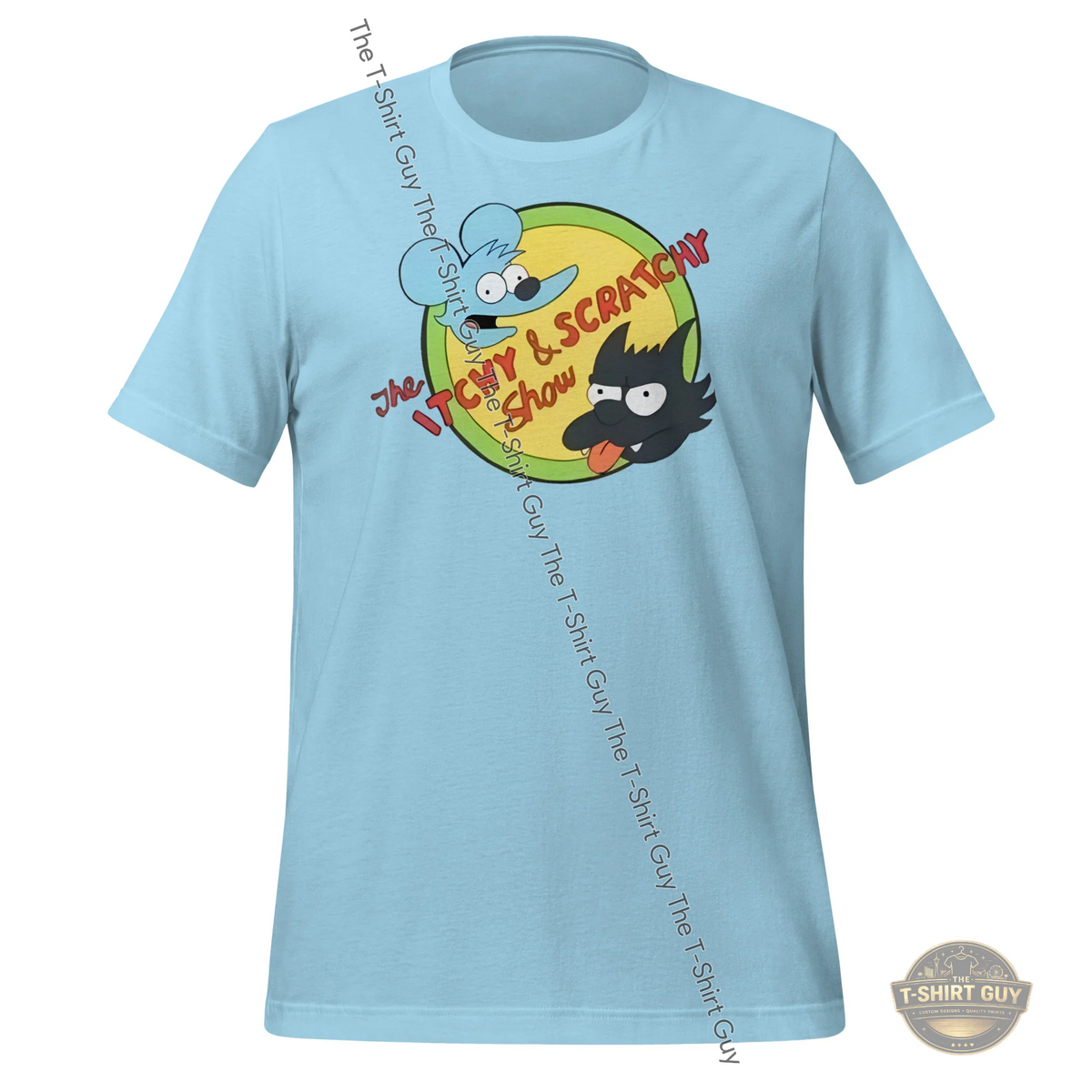 Watermarked - Itchy and Scratchy Unisex t-shirt