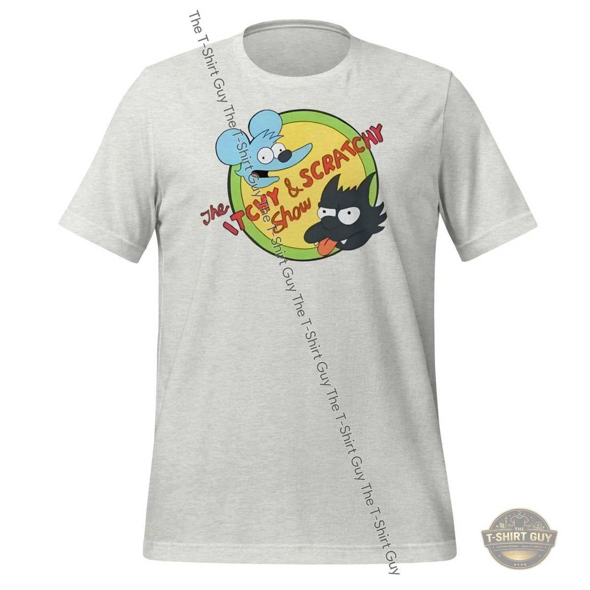 Watermarked - Itchy and Scratchy Unisex t-shirt