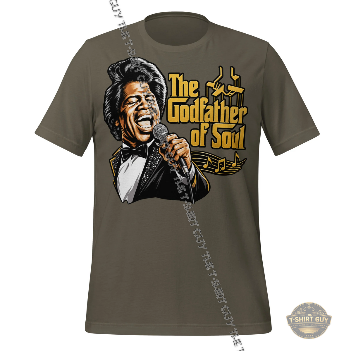 Watermarked - James Brown The Godfather Of Soul Unisex t-shirt