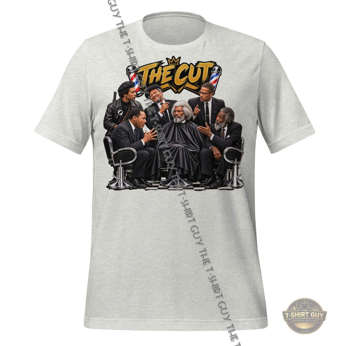 Watermarked - The Cut Legends in the Barbershop Unisex t-shirt