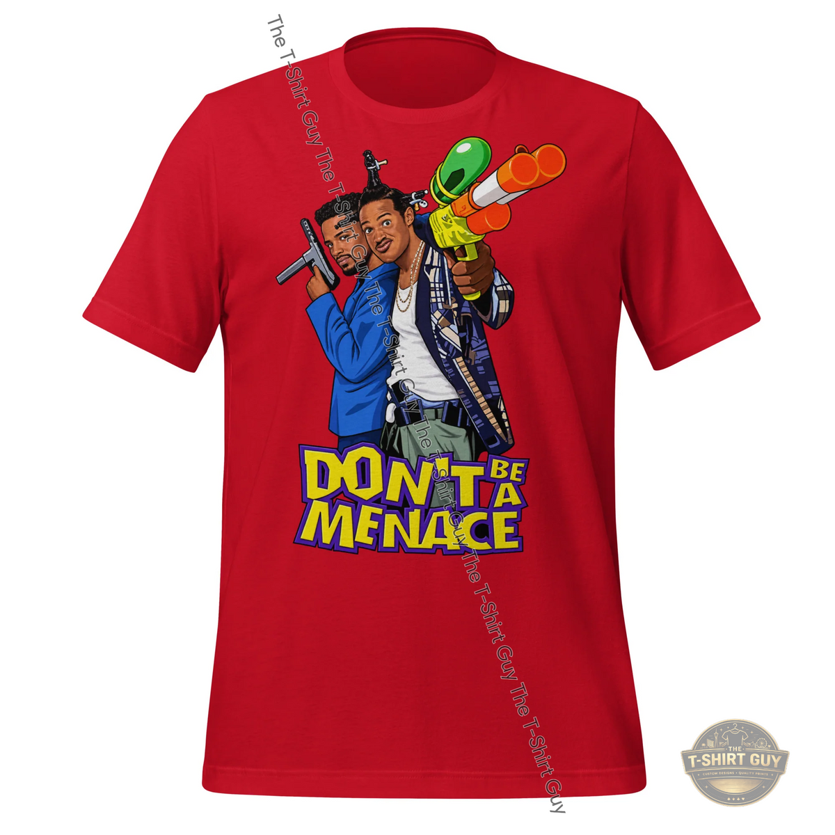 Watermarked - Don't Be A Menace Unisex t-shirt