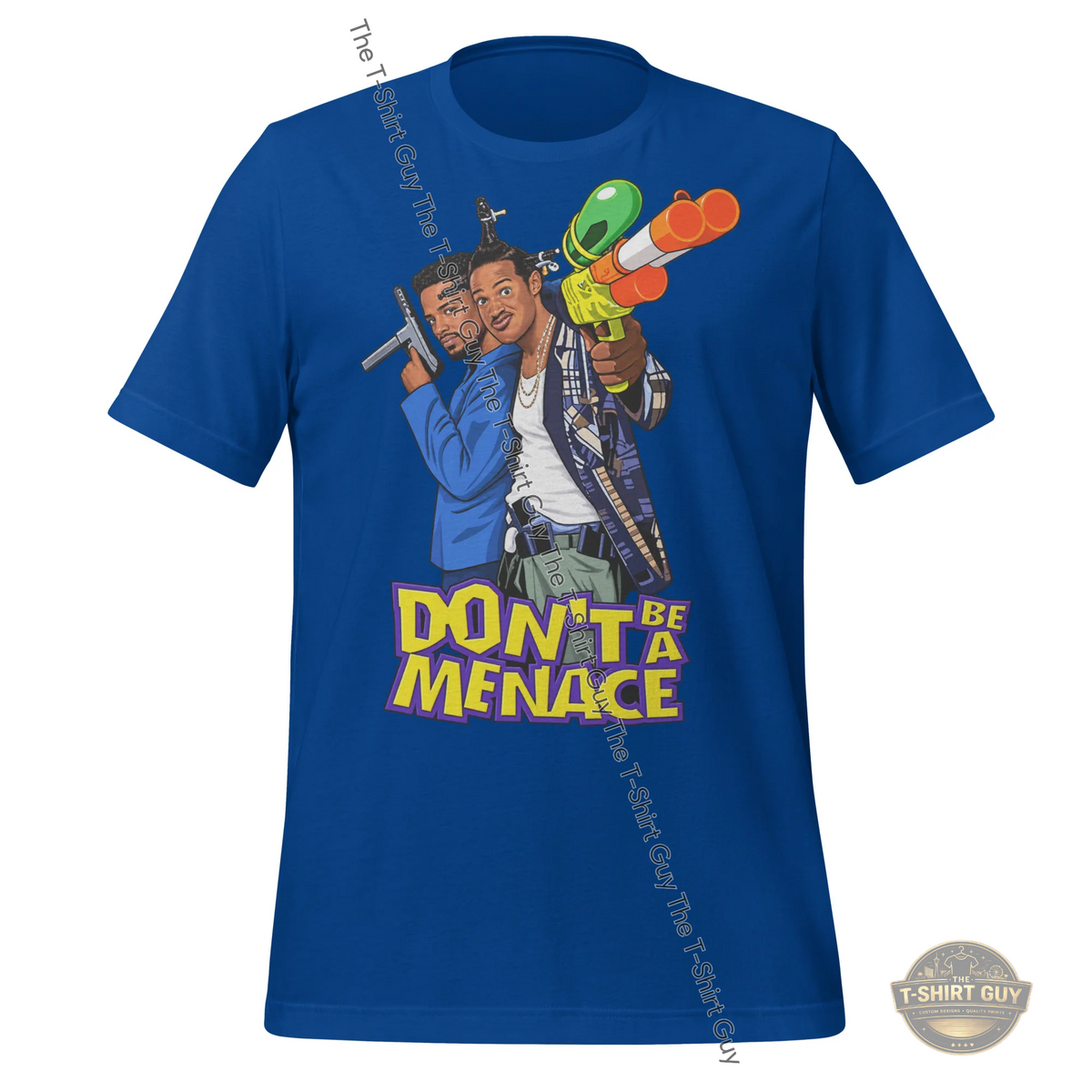 Watermarked - Don't Be A Menace Unisex t-shirt