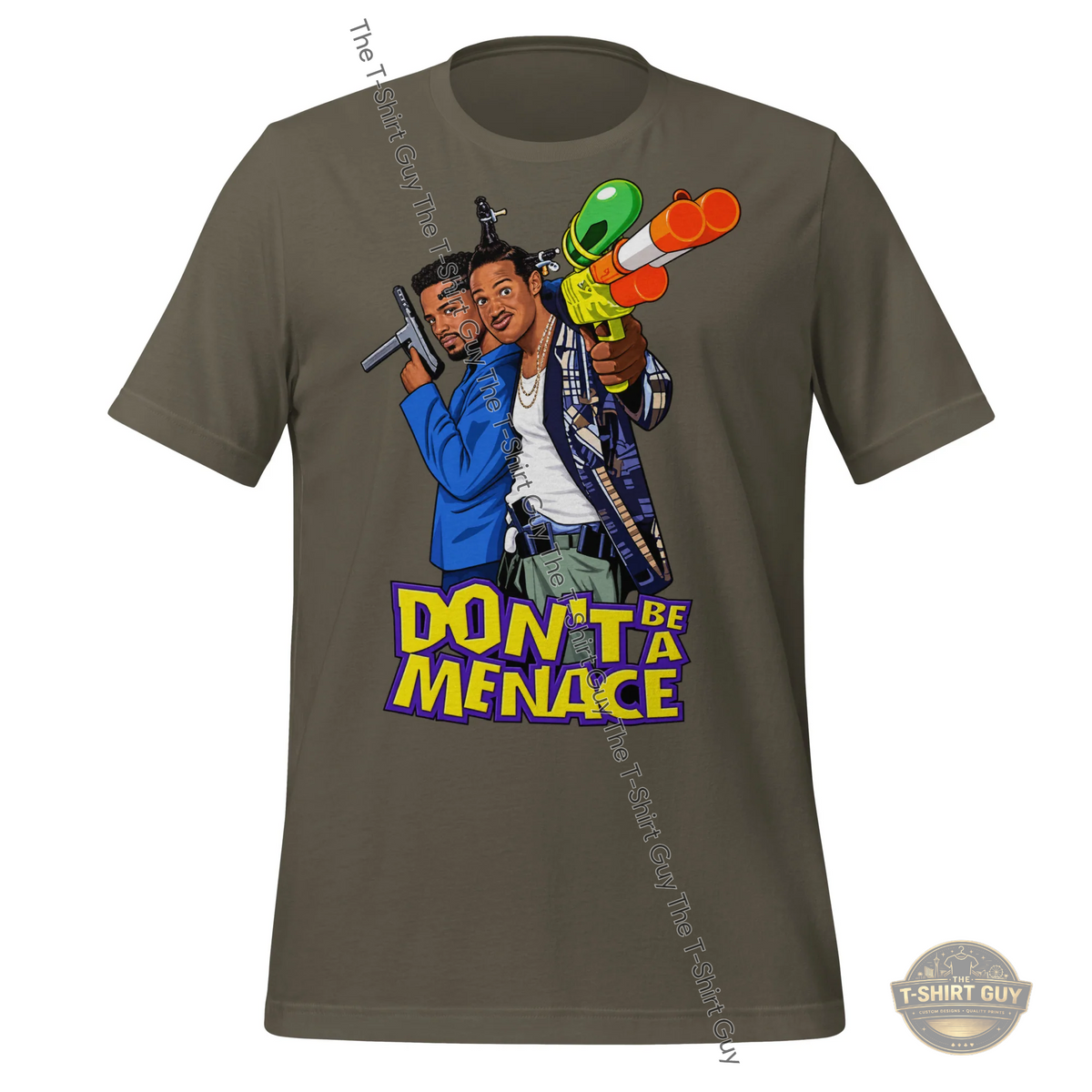 Watermarked - Don't Be A Menace Unisex t-shirt