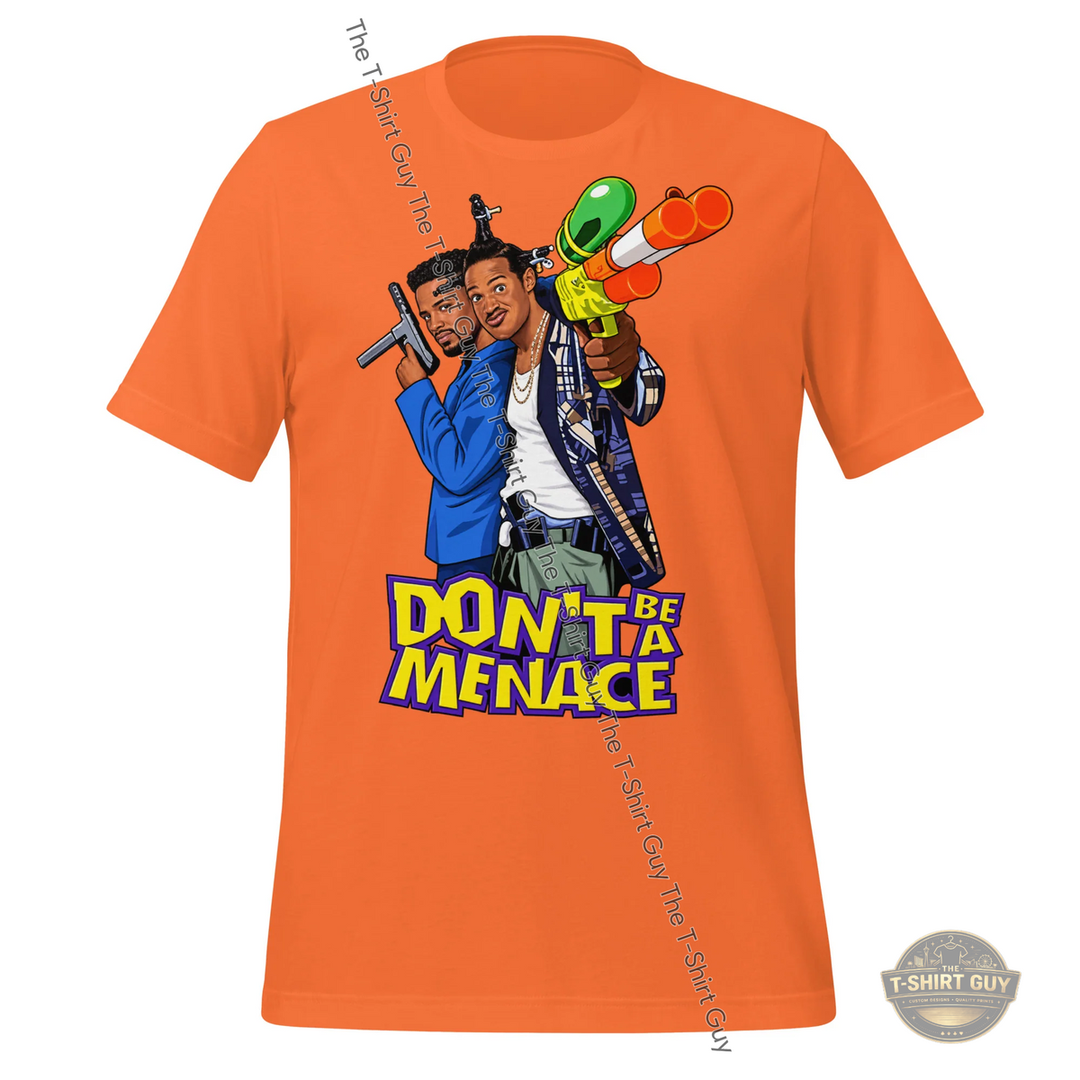Watermarked - Don't Be A Menace Unisex t-shirt