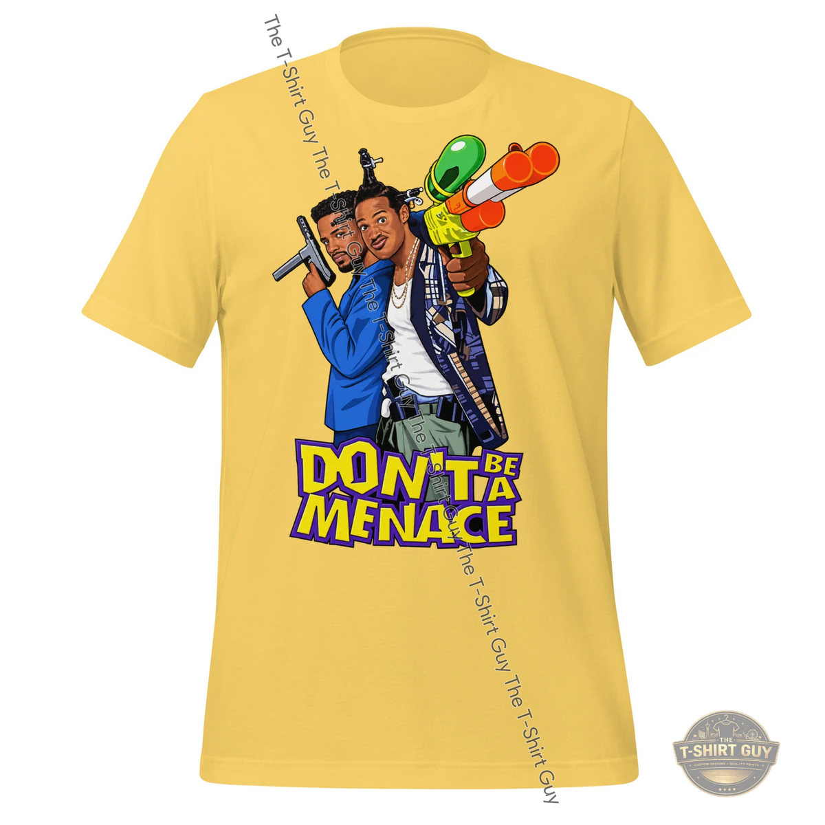 Watermarked - Don't Be A Menace Unisex t-shirt